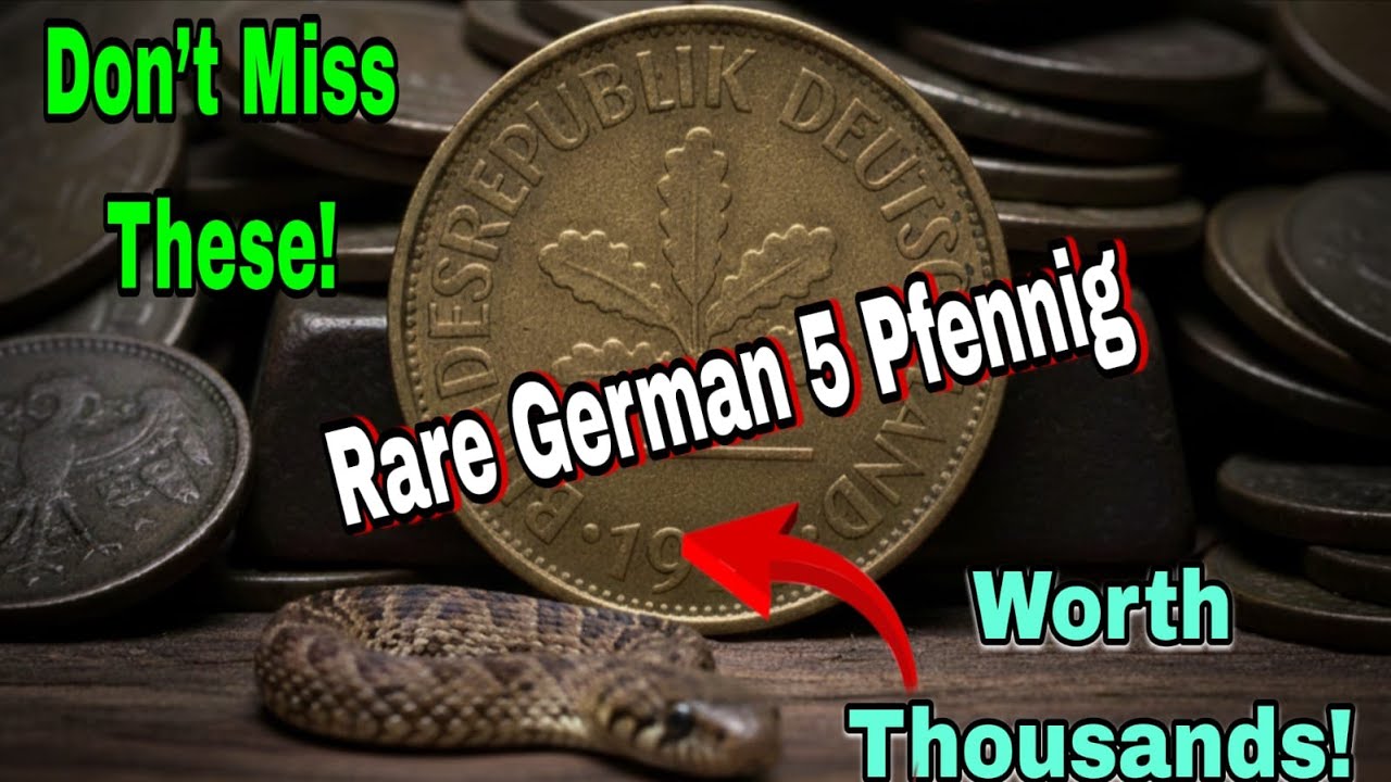 5 Rare German 5 Pfennig Coins Worth Up To $70,000 | Hidden Treasure