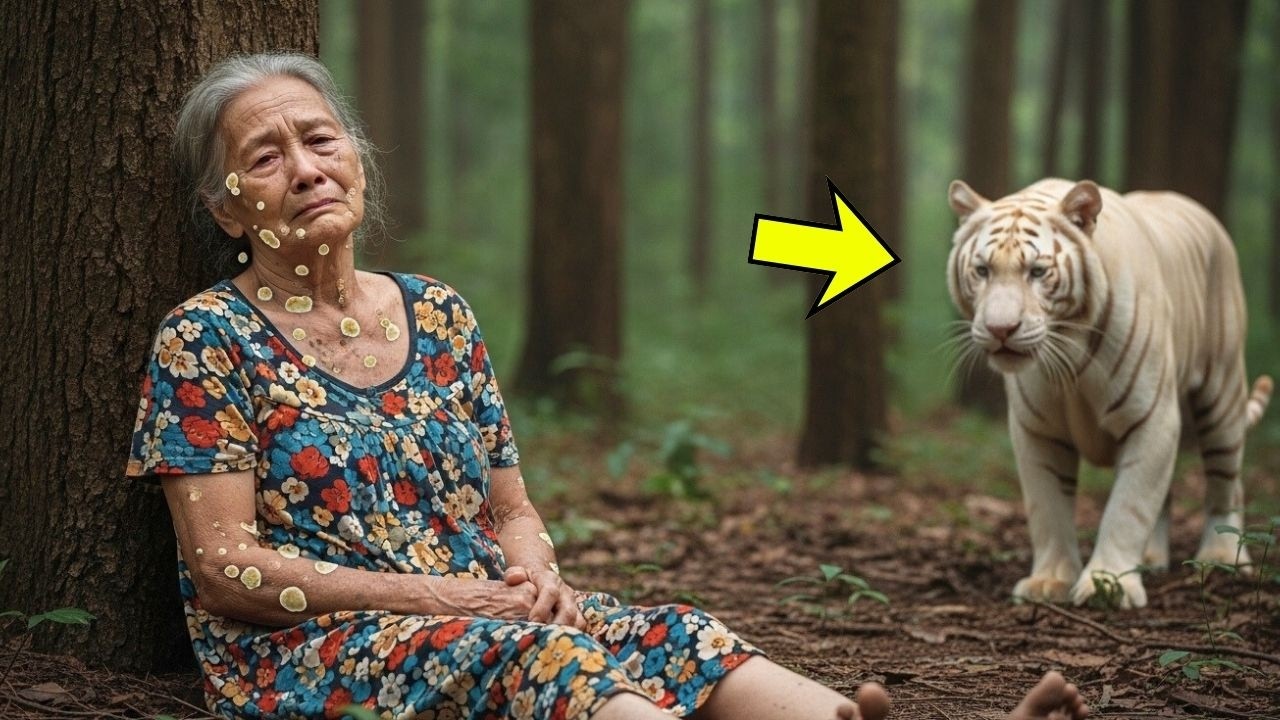 MILLIONAIRE NEPHEW abandons INJURED ELDERLY AUNT in FUNGUS FOREST, ALBINO TIGER appears…