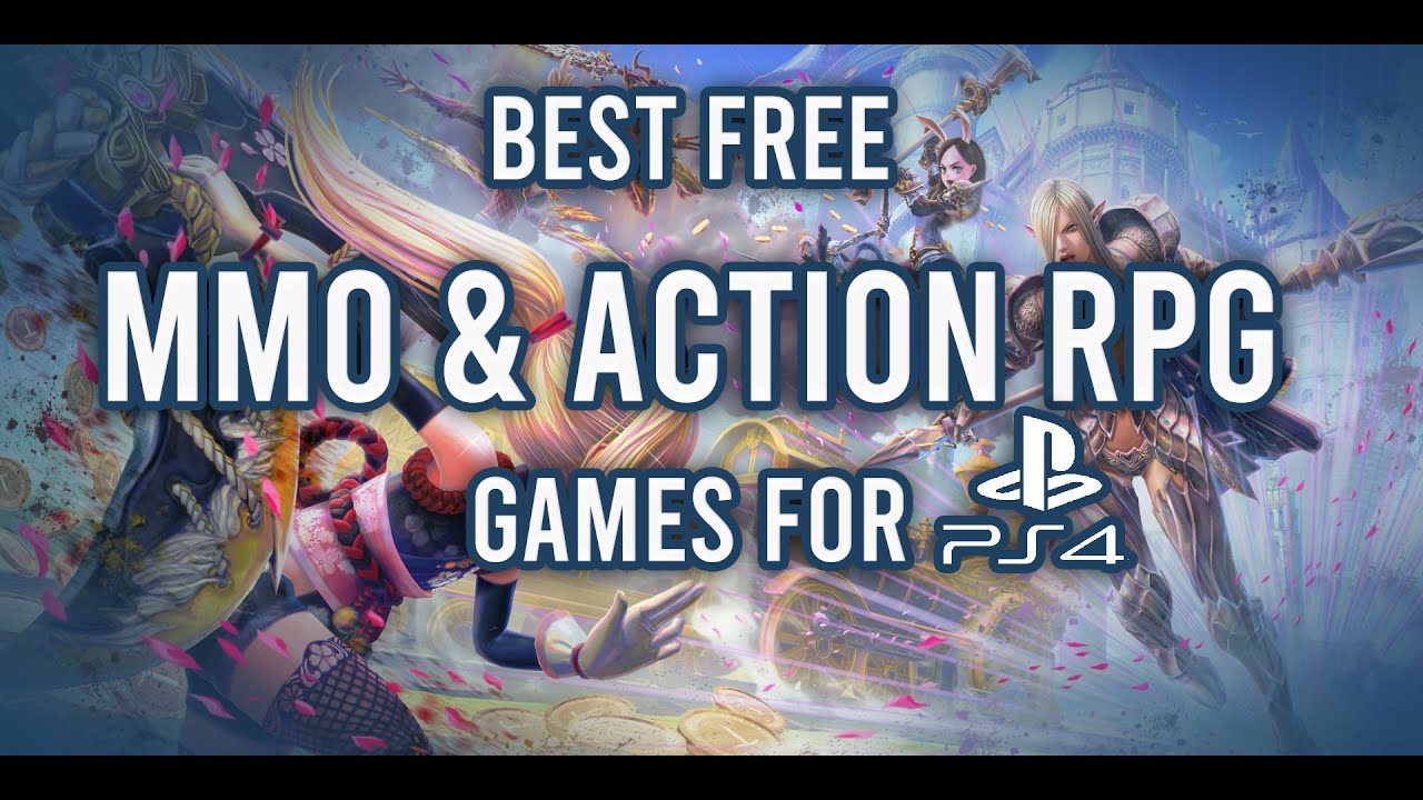 Лучшие бесплатные MMO и экшен-RPG игры для PS4