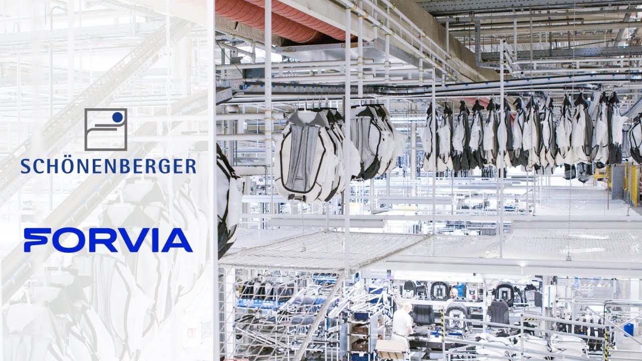 Fully automated Intra-Logistics-System for the supply of seat covers