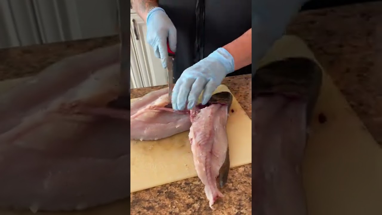 Comment couper un poisson Achigan