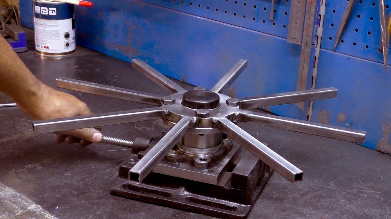 Making a band saw on metal / Building a large band saw