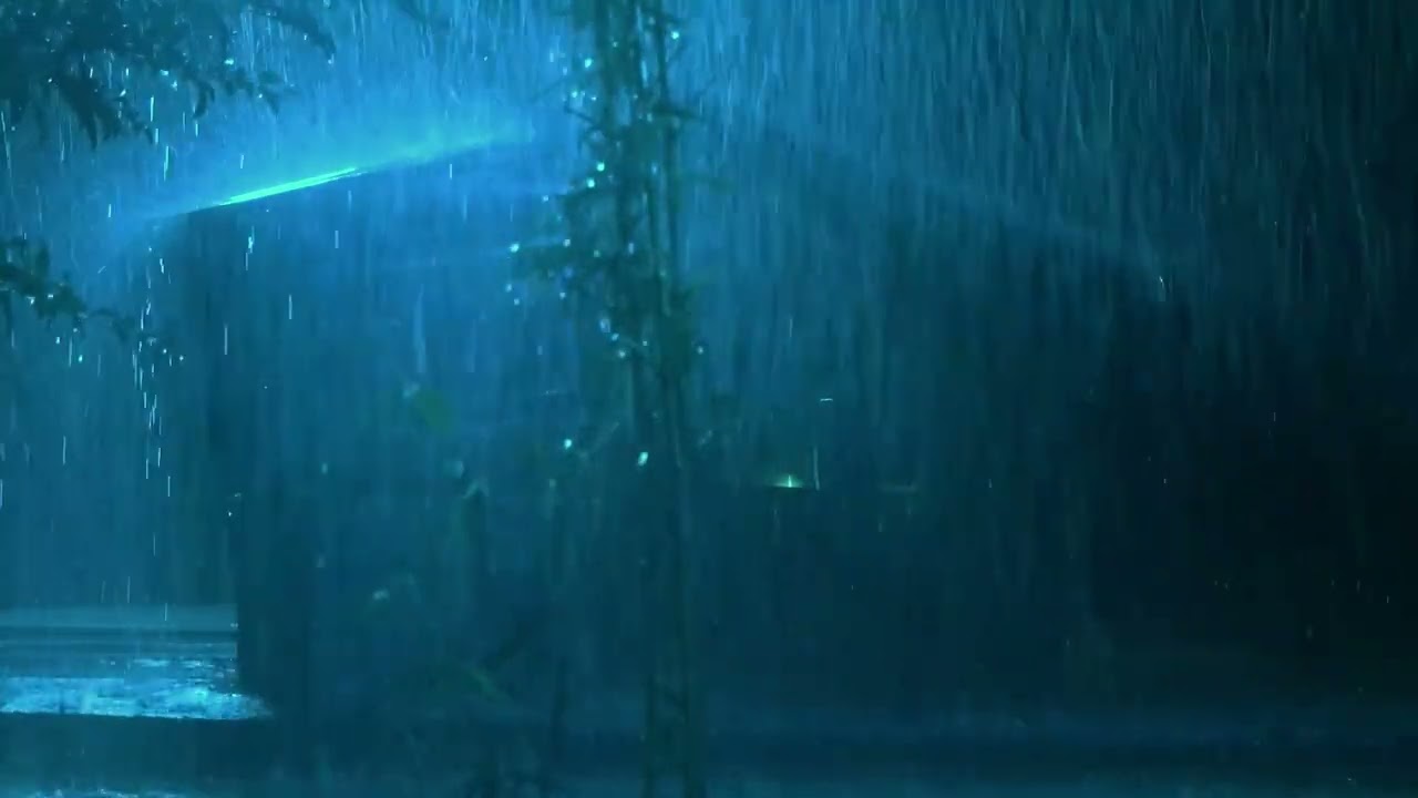Pioggia sul Tetto – Atmosfera Notturna Rilassante per Dormire Meglio e Calmare la Mente