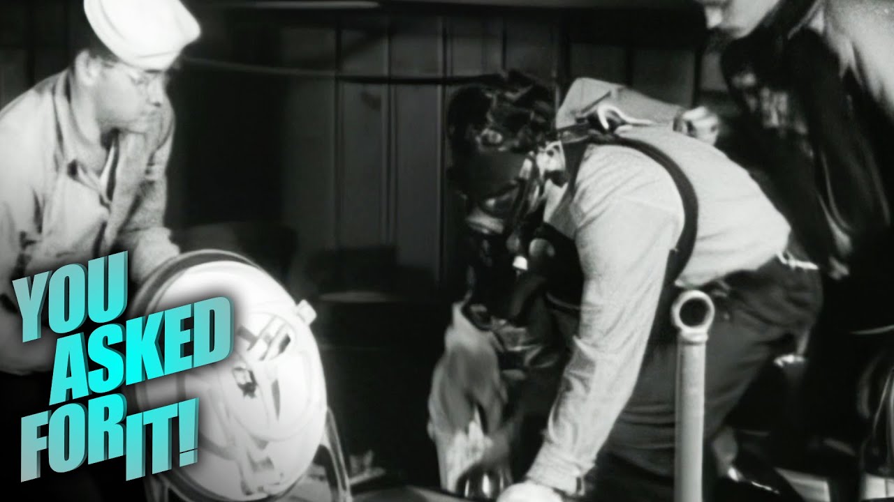 USS Buttercup: 1950s Navy Training on a Sinking Ship Simulator