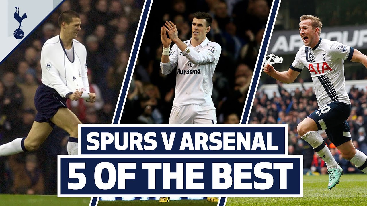 5 OF THE BEST | SPURS BEST HOME GOALS V ARSENAL | Ft. Kane, Rose, Walker, Ziege & Bale