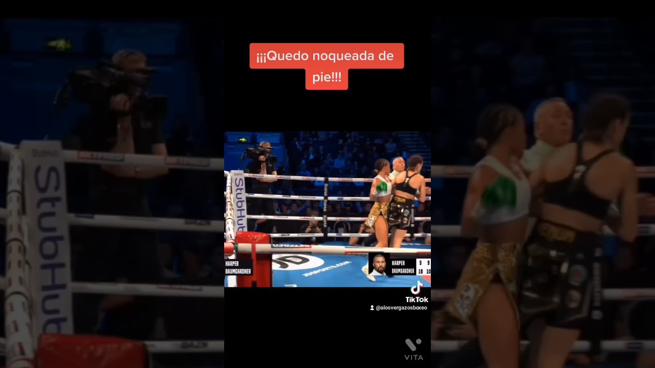 Baumgardner campeona unificada! #boxeadora #femaleboxing #boxing #boxing #knockout #boxeo #fight