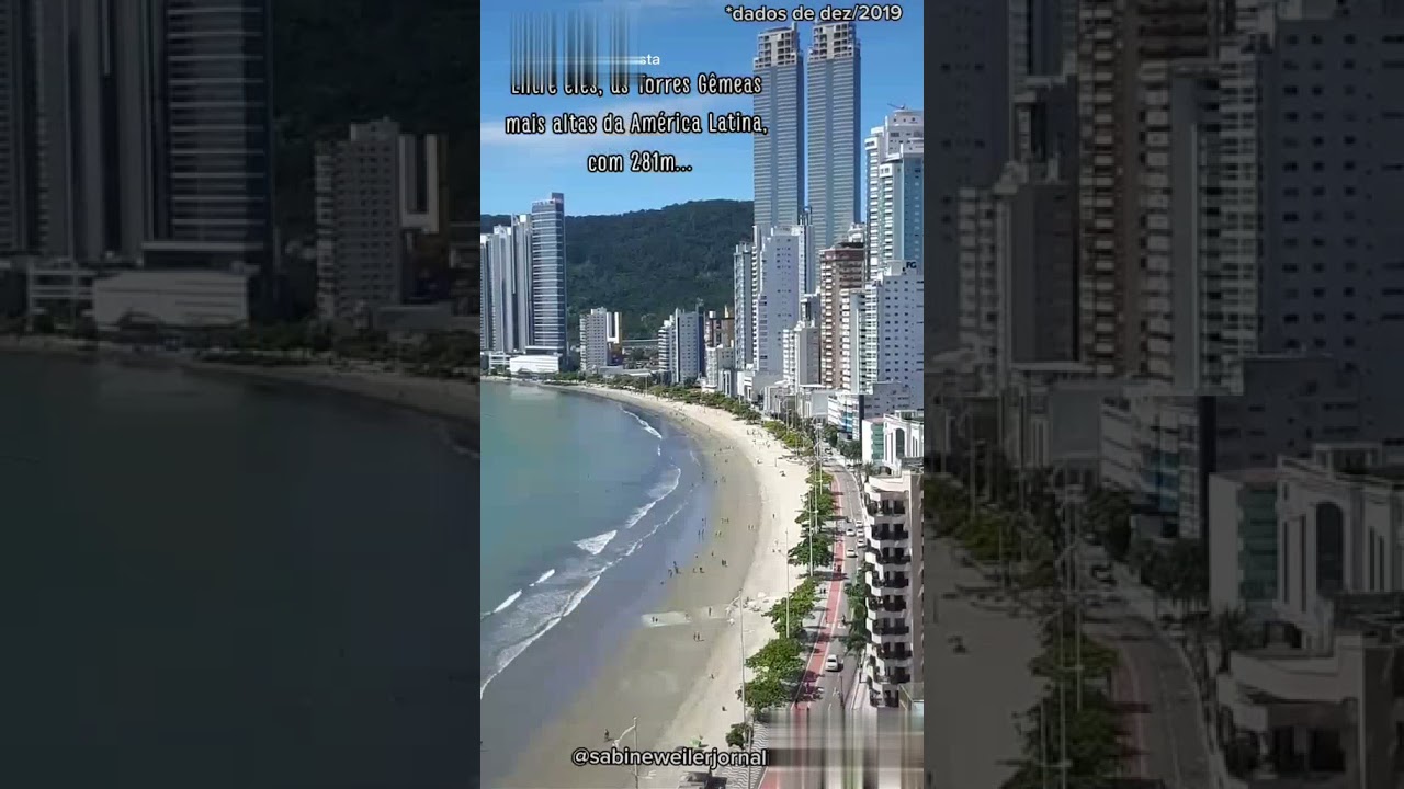 Balne&aacute;rio Cambori&uacute; e seus altos pr&eacute;dios #shorts #Balne&aacute;rioCambori&uacute;
