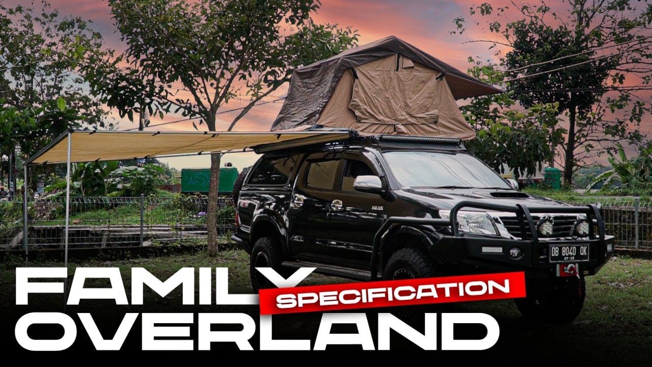 Hilux terkeren dari TERNATE, Overland Specs