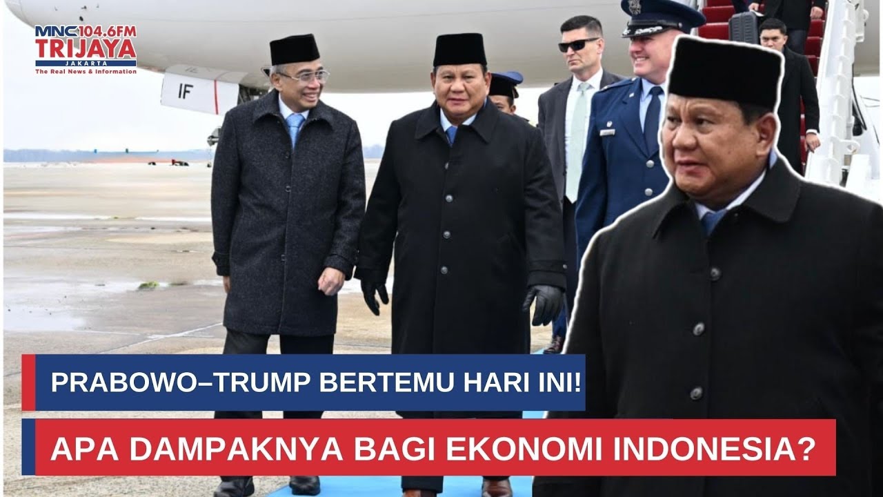 Prabowo Tiba di AS, Sinyal Kerja Sama Raksasa Indonesia–Amerika Menguat! Trijaya Update