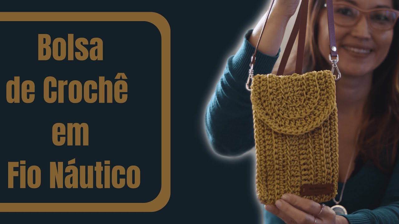 Bolsa pratica e fácil em  Fio Náutico