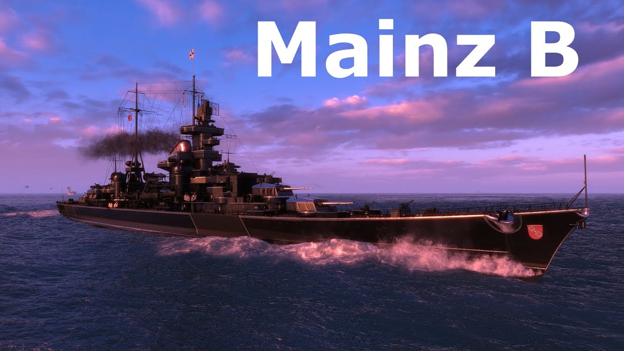World of WarShips Mainz B - 6 Kills 206K Damage