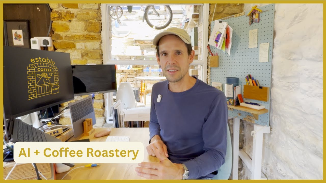 #10 Building a Coffee Roastery with AI | Establo Coffee VLOG