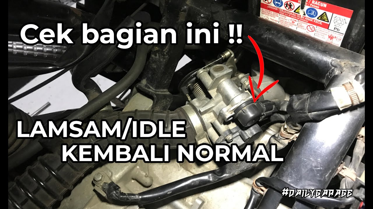 CEK BAGIAN INI !! PENYEBAB NMAX GA MAU LAMSAM/IDLE #tipsreceh #dailygarage #isc