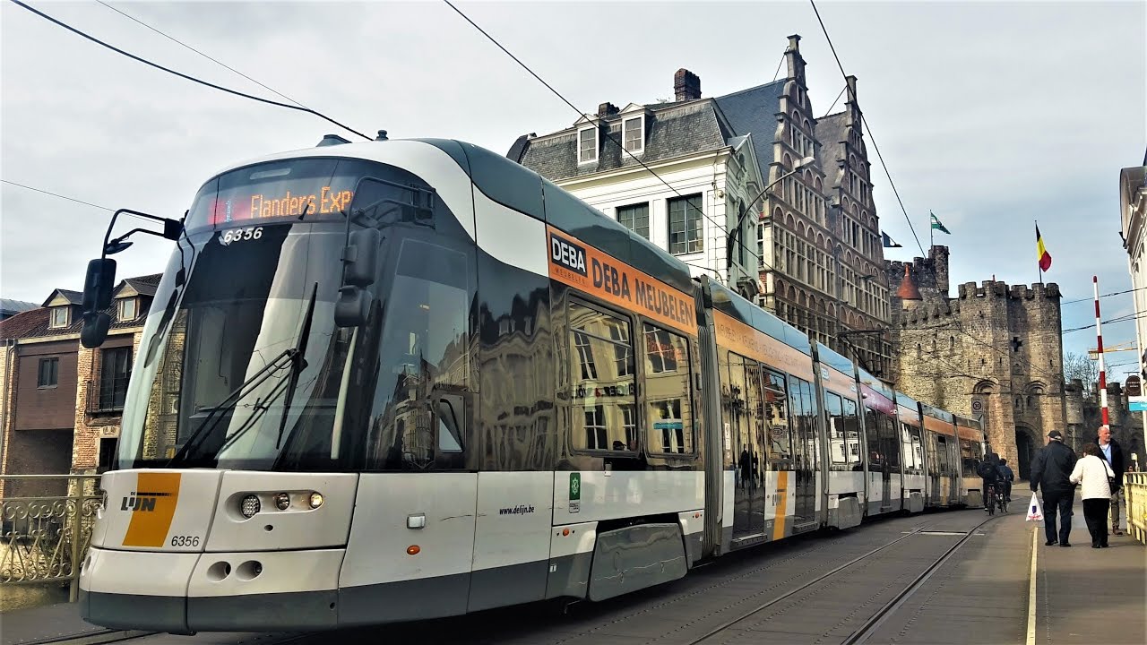 Tramways de Gand - Gent Trams Belgium 2017