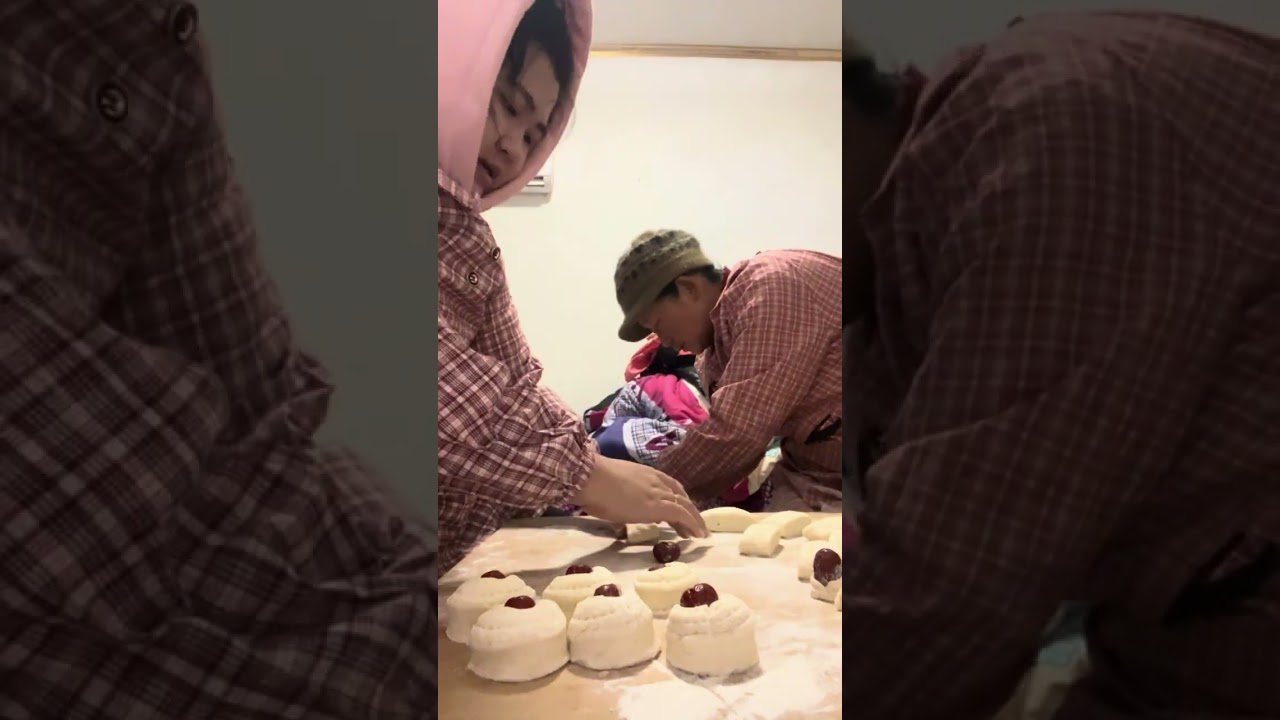 Làm bánh bao ăn tết ở Sơn Đông @Dalika9999 