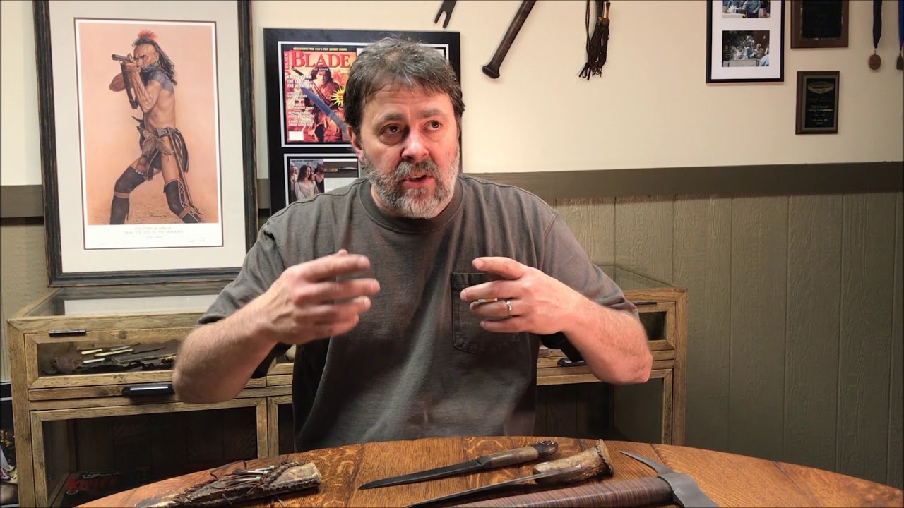 Master Bladesmith Daniel Winkler  discusses his work for "Last of the Mohicans"