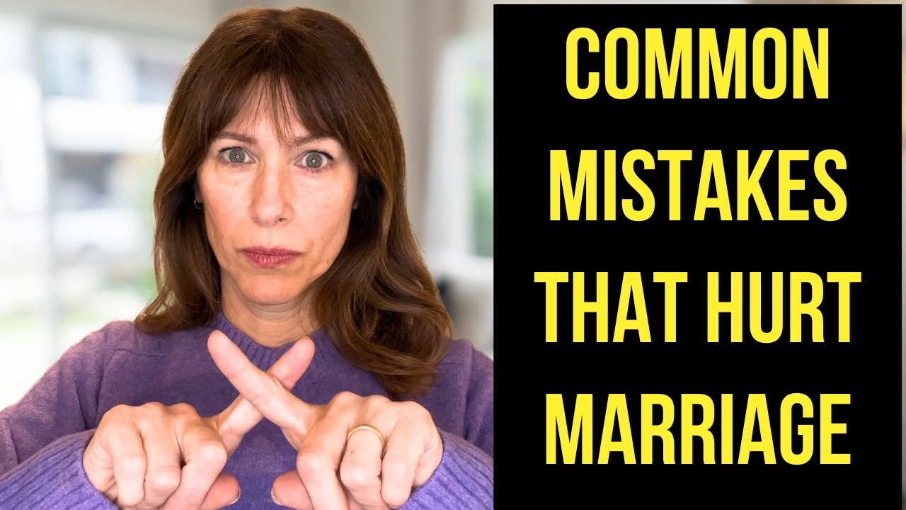 5 Surprising Mistakes Couples Make When Working on Their Marriage