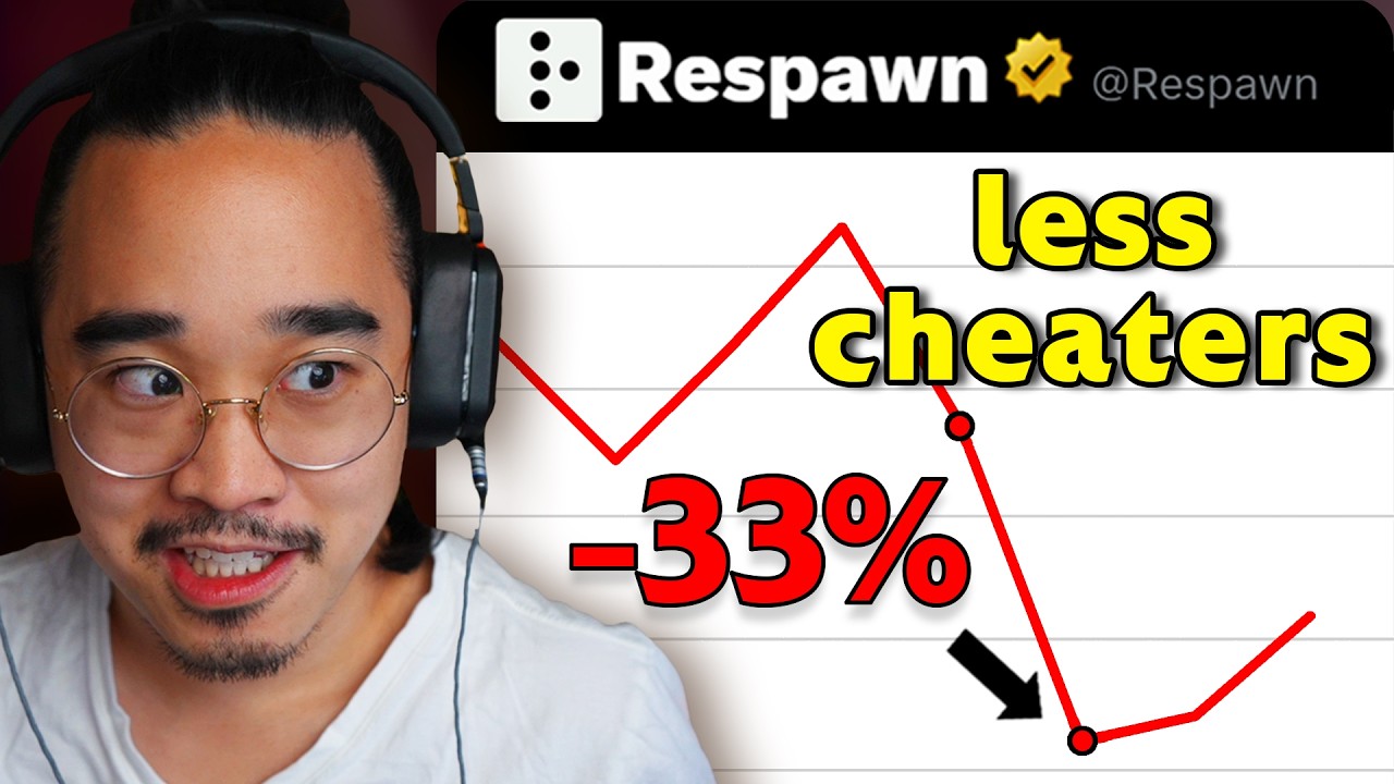 Respawn говорит, что читеров стало меньше, так что я посмотрю, врут ли они.