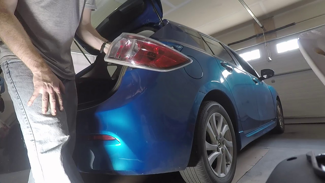 Remove Tail lights 2010 - 2013 Mazda 3