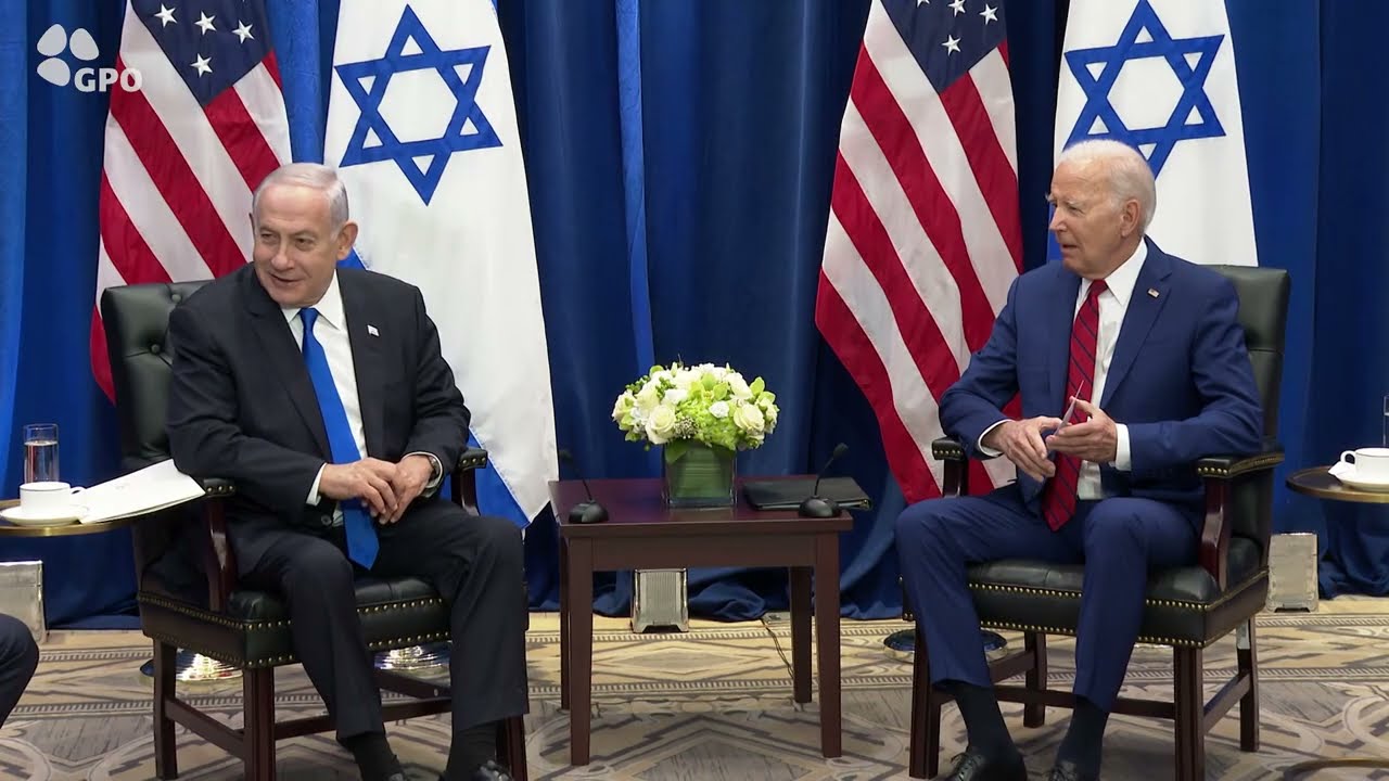 PM Netanyahu Meets US President Biden