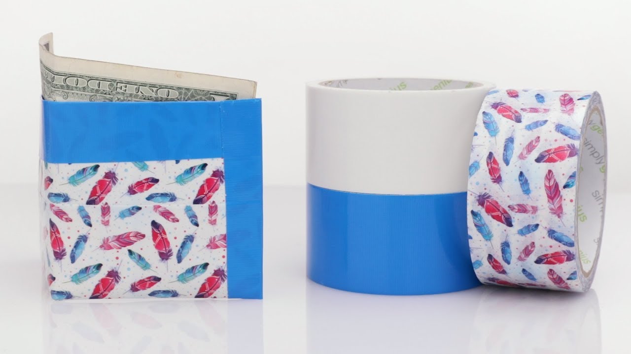 Simply Genius Duct Tape Craft Ideas - Wallet