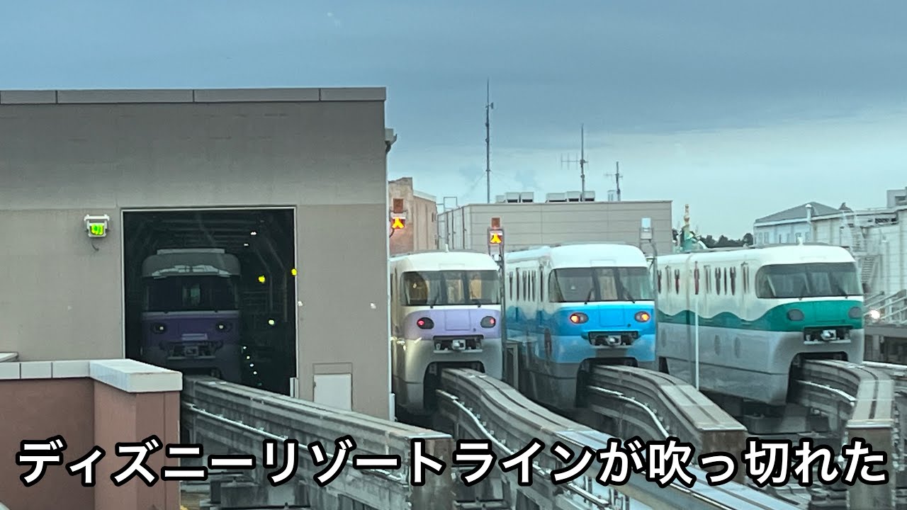 ディズニーリゾートラインが吹っ切れた