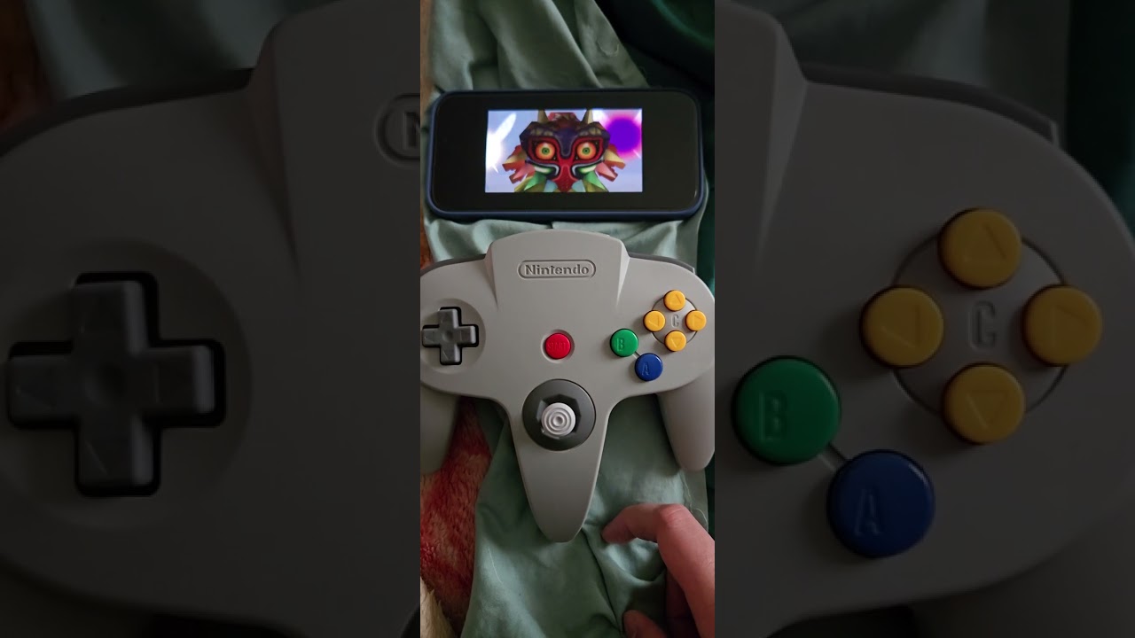 Delta Emulator N64 Emulation Test with NSO N64 Controller