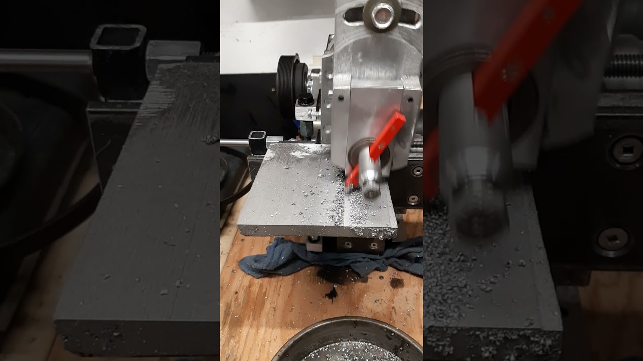 David gingery shaper build 2021 nearing completion! first cuts👍
