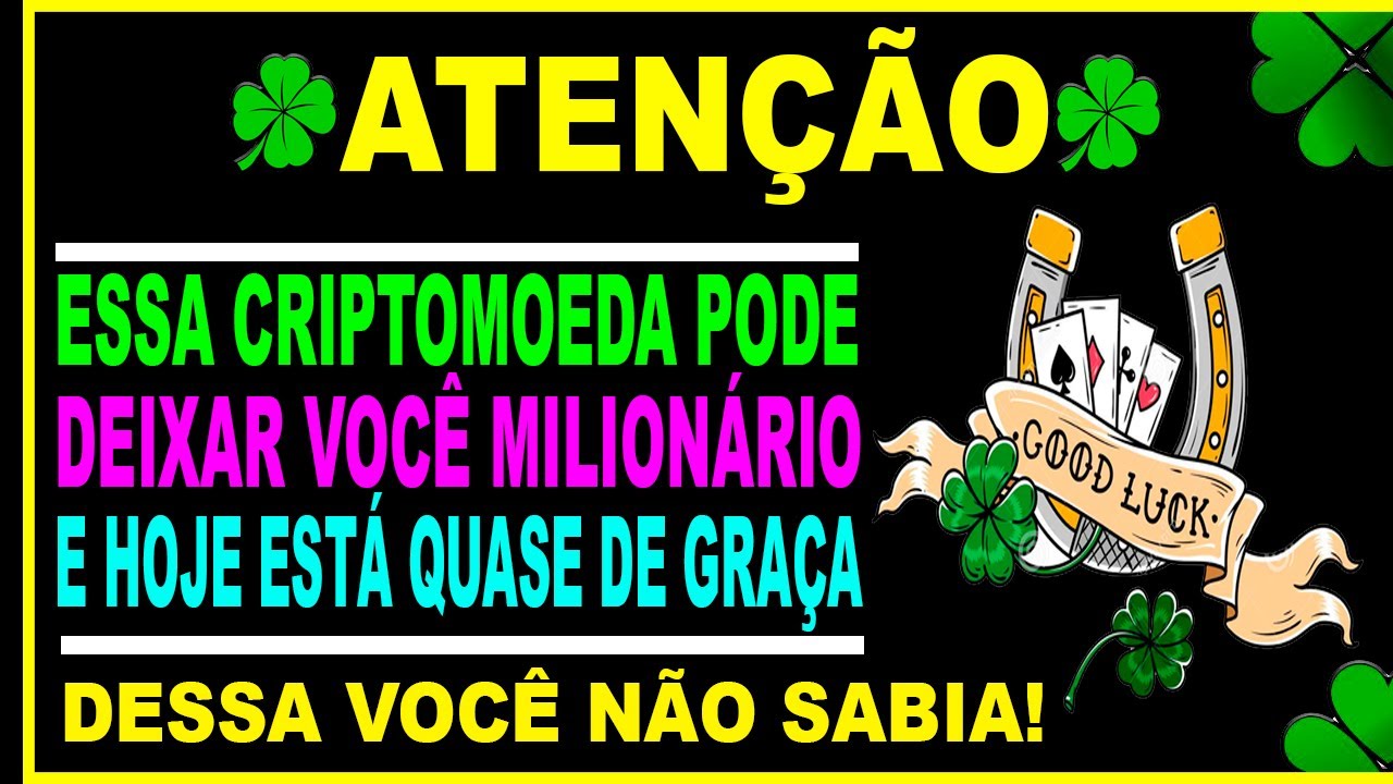 ESSA CRIPTOMOEDA BARATA &Eacute; A CRIPTO DO MAIOR PROJETO DE INTELIG&Ecirc;NCIA ARTIFICIAL DA ATUALIDADE!