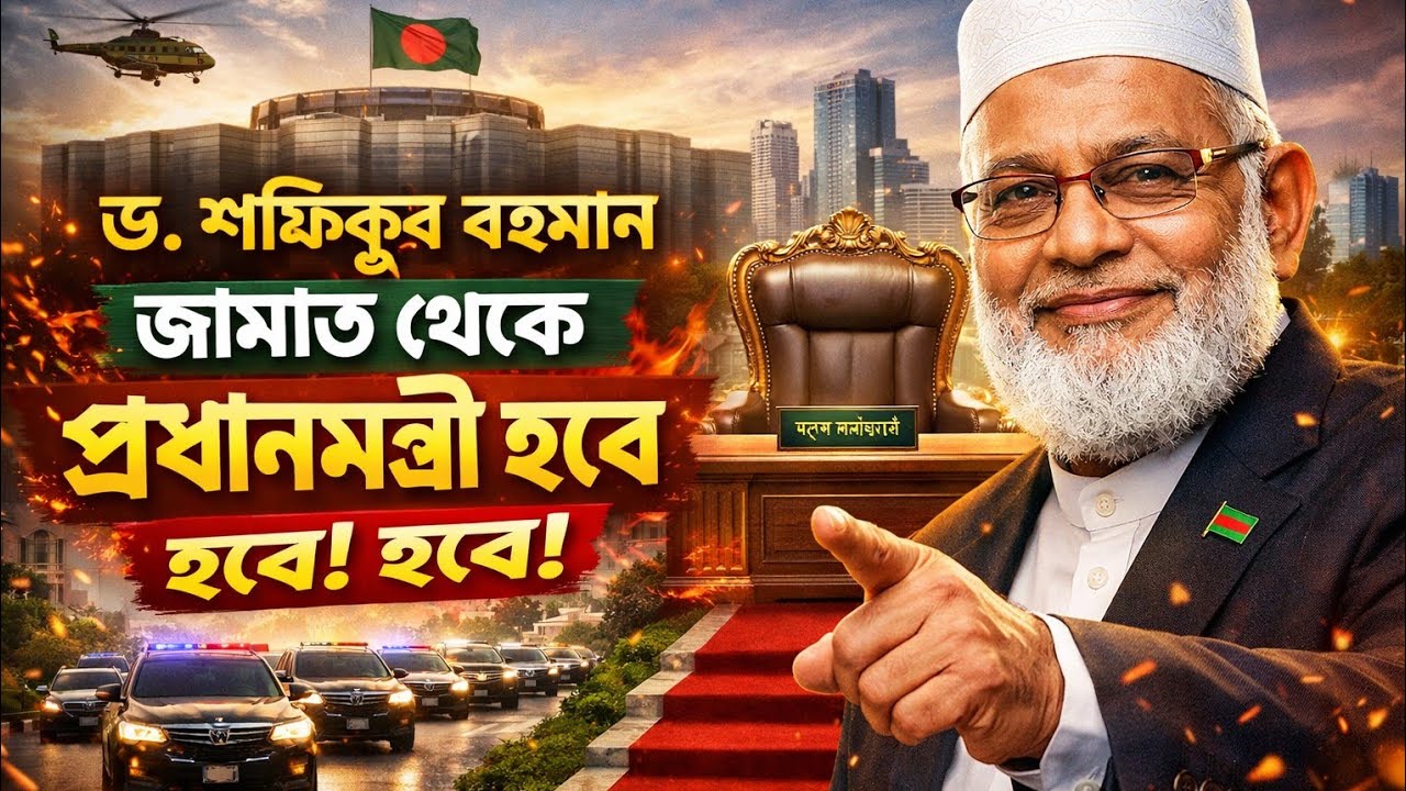 এটাই জামায়াতের মাস্টার প্ল্যান! জামায়াত সরকার গঠন করলে কে হবেন কোনমন্ত্রণালয়ের মন্ত্রী! jamaat 