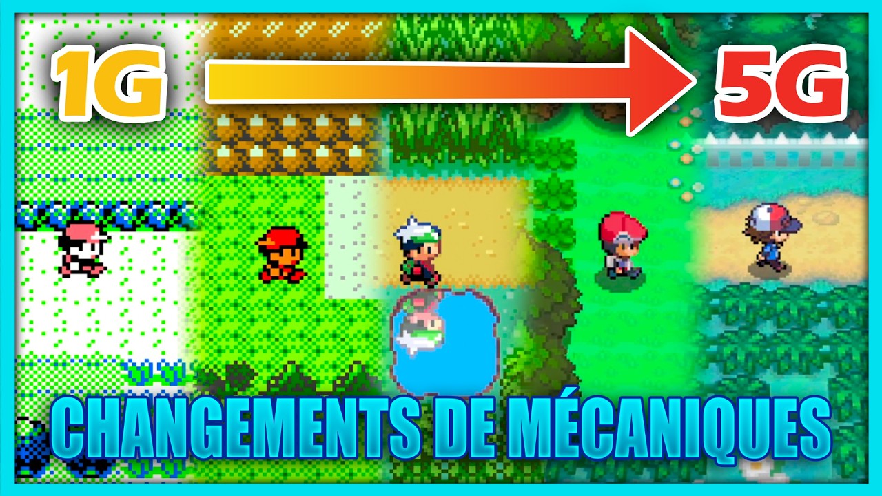 Pokémon: 15 ans d'Évolution des Mécaniques (1996 - 2010)