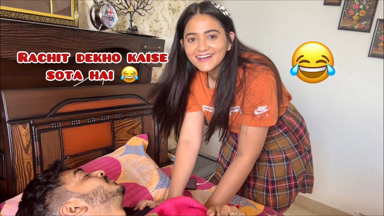 Rachit Aise Kaise So Sakta Hai 😂|| Vlog || Sibbu Giri