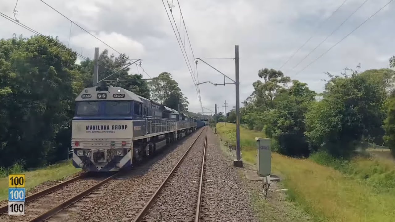 Real time train journey | Kiama to Thirroul limited stops | Slow TV