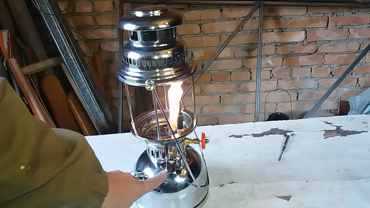 🛠 ч.1/2 Butterfly-828/350cp. Керосиновая калильная лампа. Ремонт насоса, размер стекла.