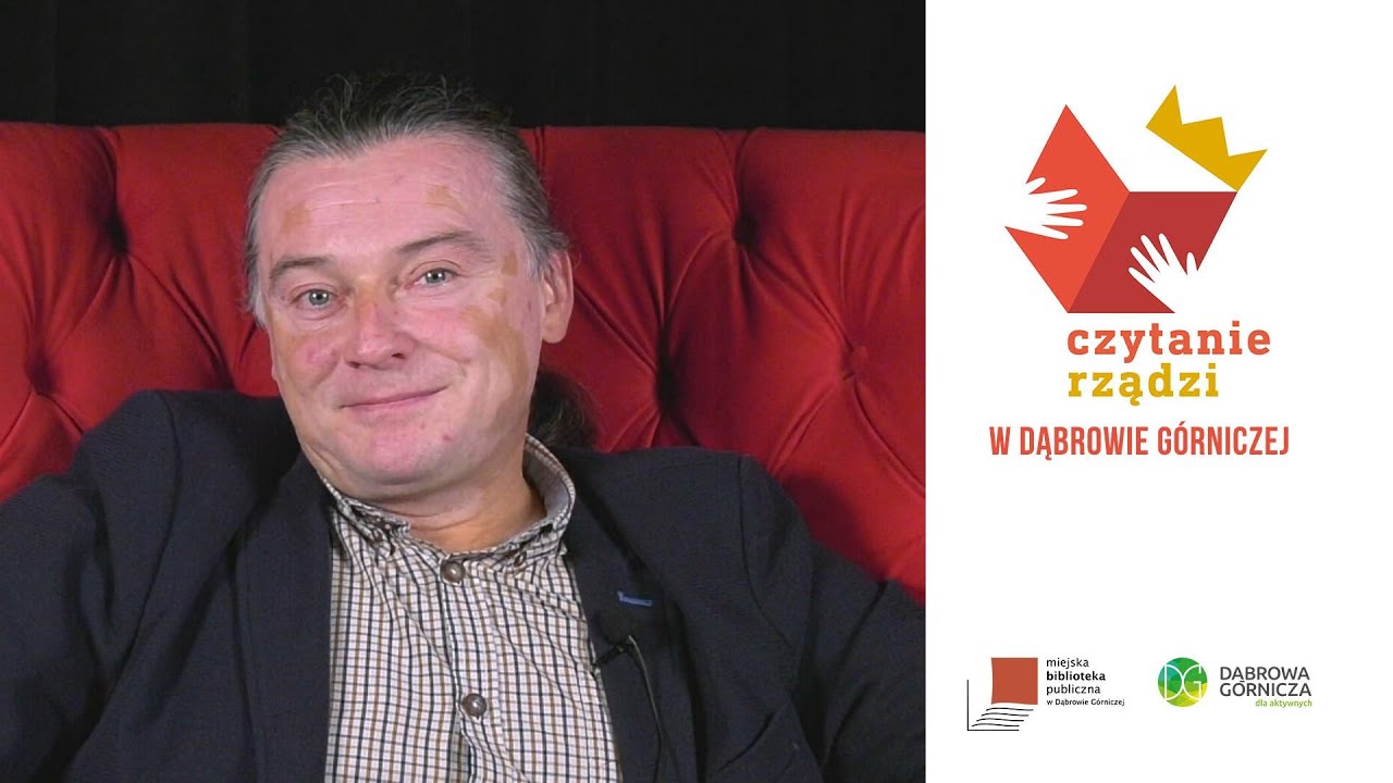 #CzytanieRządzi w Dąbrowie G&oacute;rniczej &ndash; odc. 4 Arkadiusz Rybak