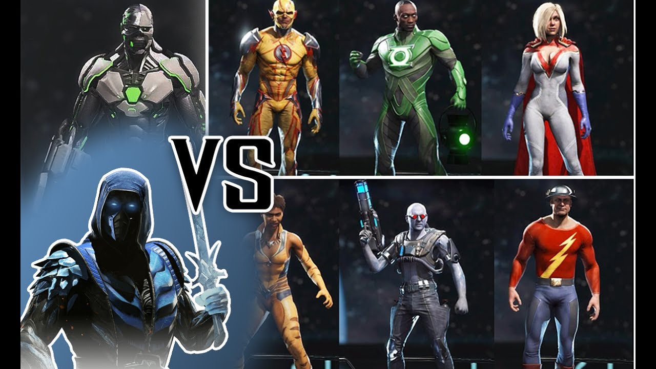 Sub-Zero VS Premiere Skins - All UNIQUE Intro Dialogues | INJUSTICE 2