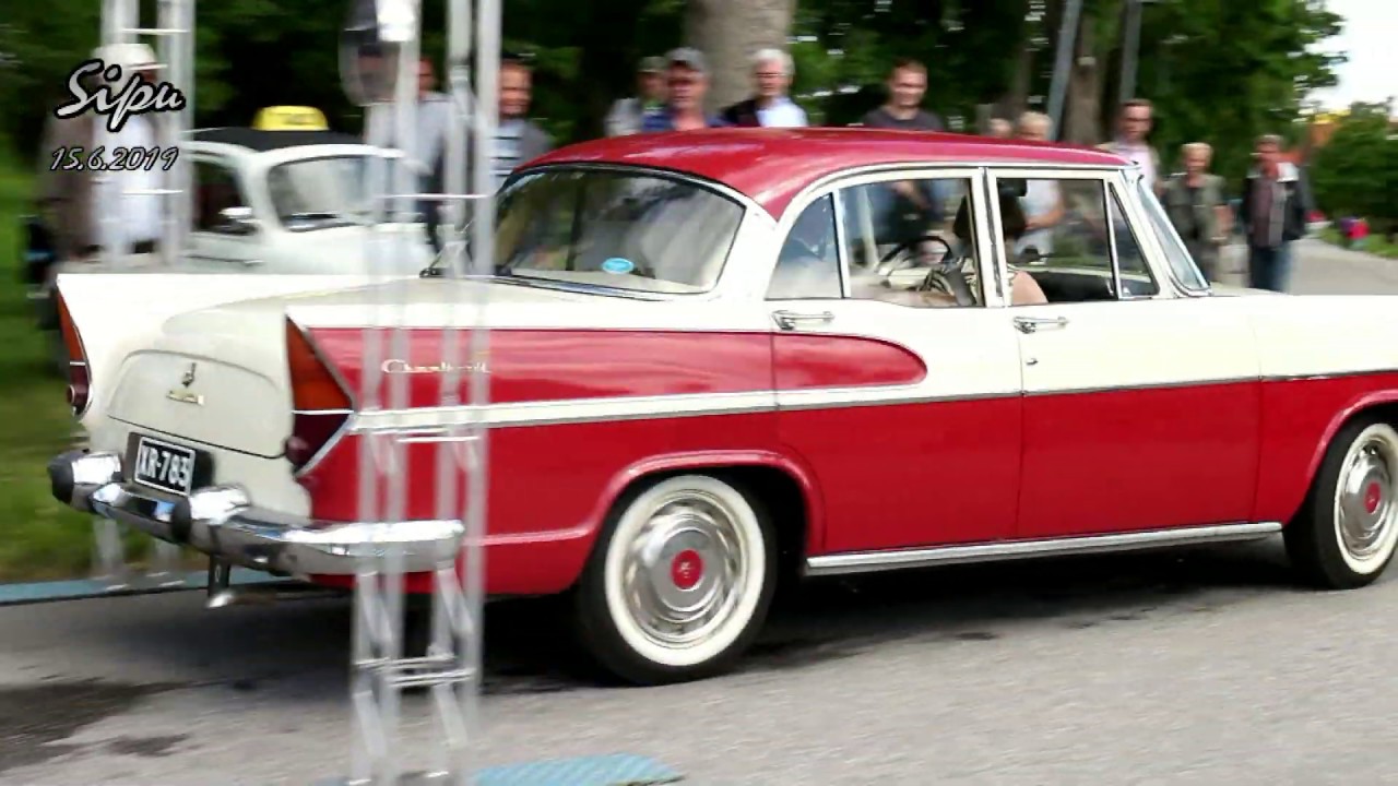 Vanhat automobiilit Kulttuuriajo 2019 Backas Vantaa 15 6 2019