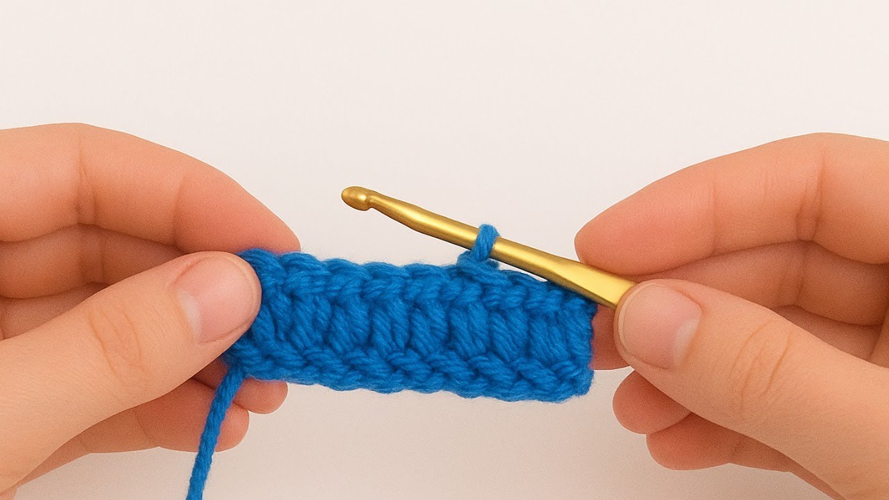 How to Crochet for Beginners | Easy Single & Double Crochet Stitch Tutorial