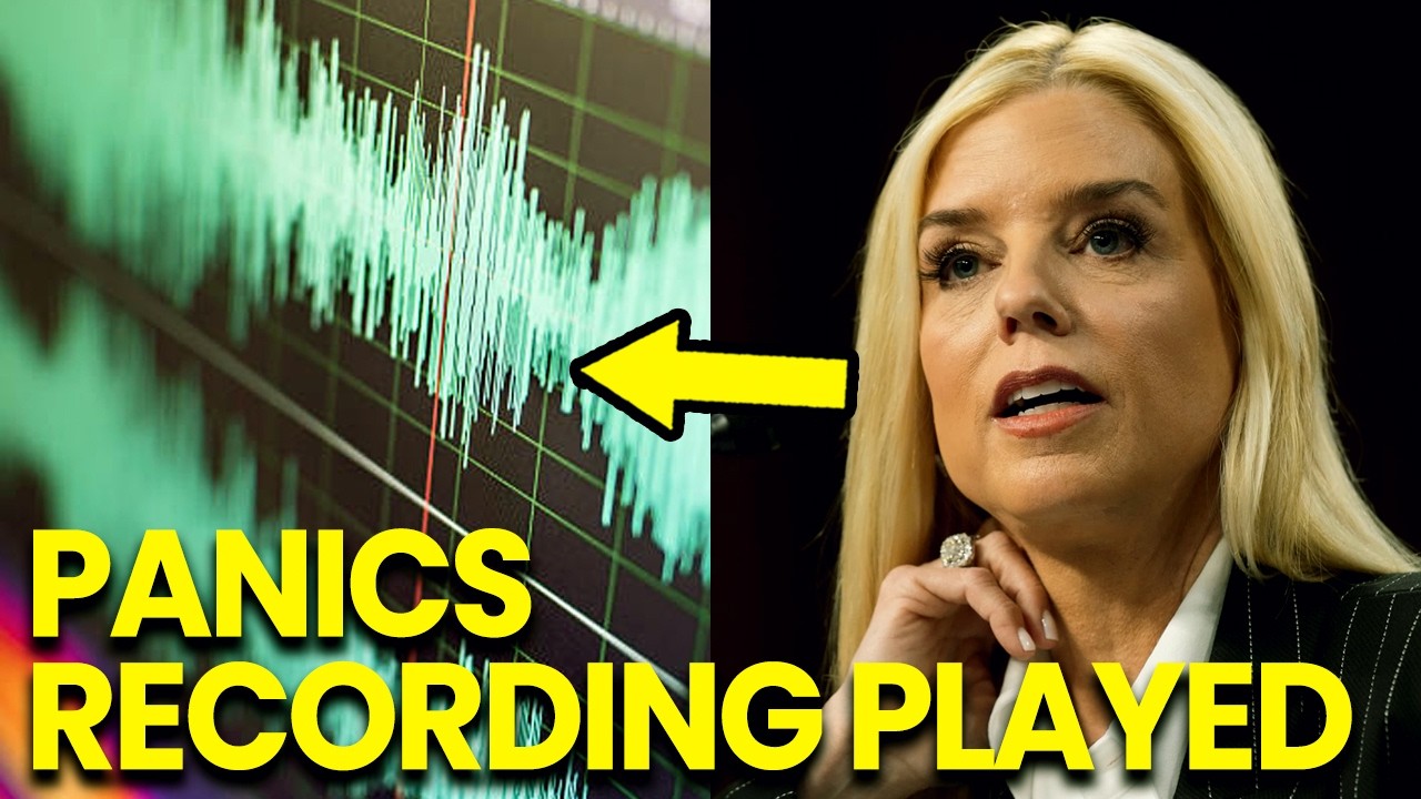 JUST IN Pam Bondi PANICS After Prosecutor PLAYS Recording She DENIED Existed