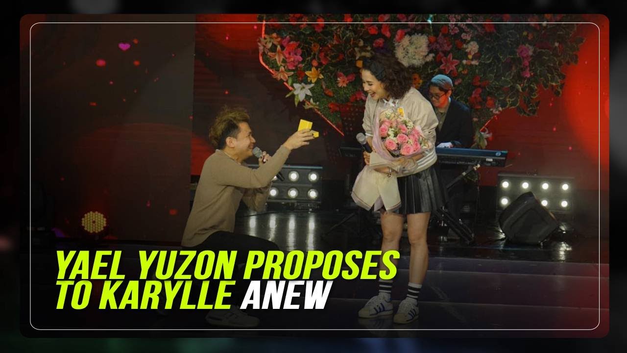 Ahead of 10th anniversary, Yael Yuzon proposes to Karylle anew on 'Showtime' | ABS-CBN News
