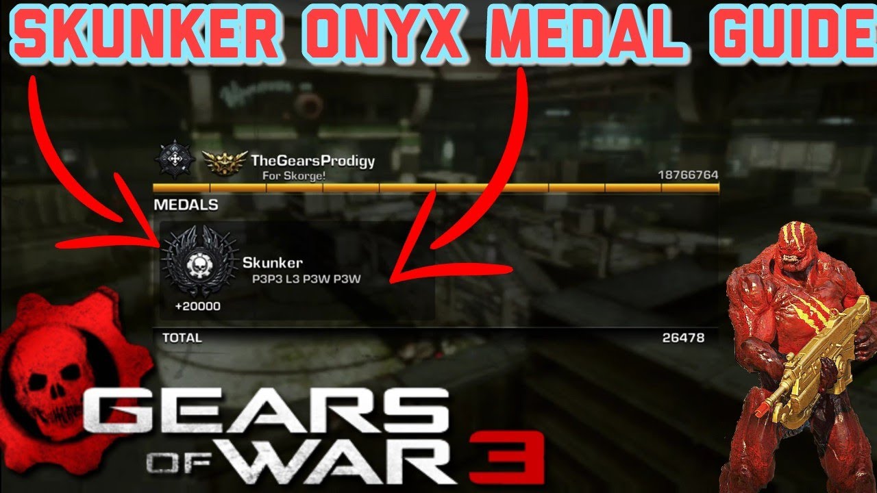 Skunker Onyx Medal Guide - Gears of War 3
