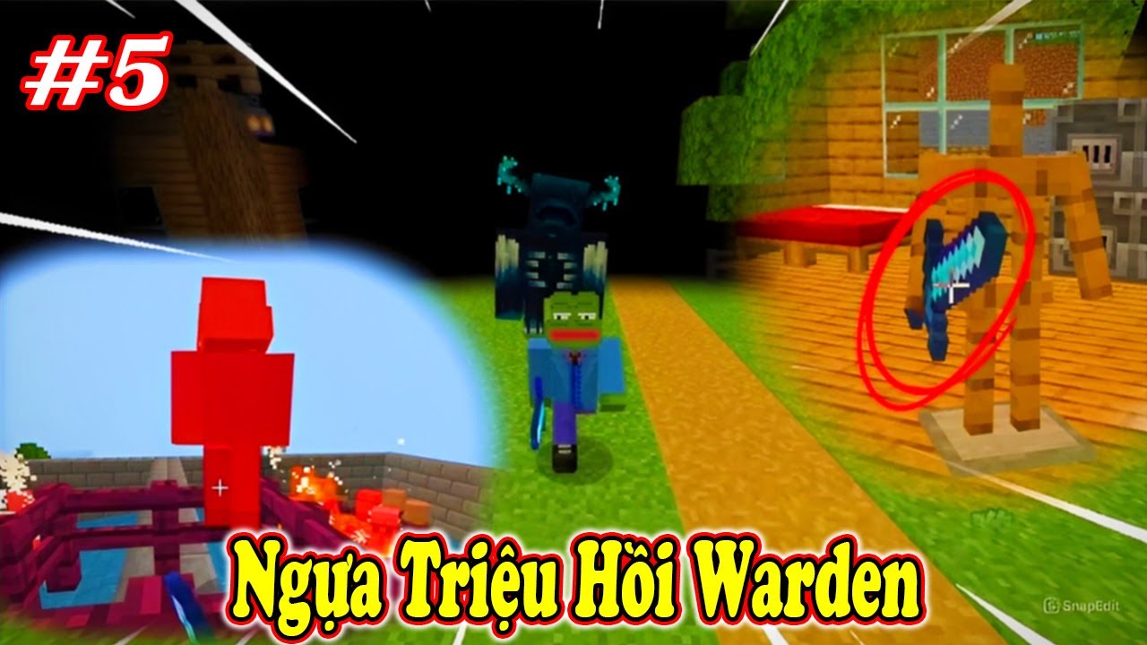 Tổng Hợp Thế Giới Mc Siêu Bất Ổn Tập 5 | Ngựa Triệu Hồi Warden #LongKaEntertainment