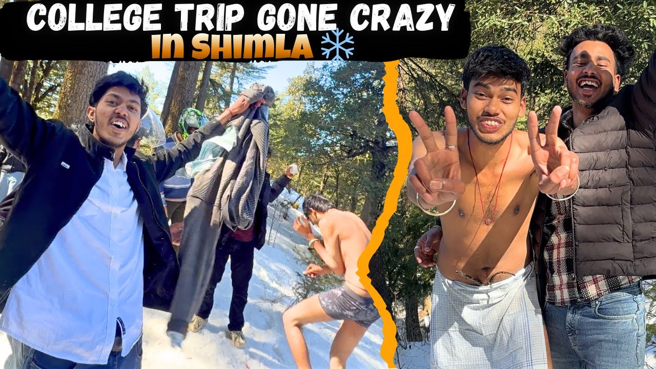 College Trip Turned Into Survival Mode 🥶🔥