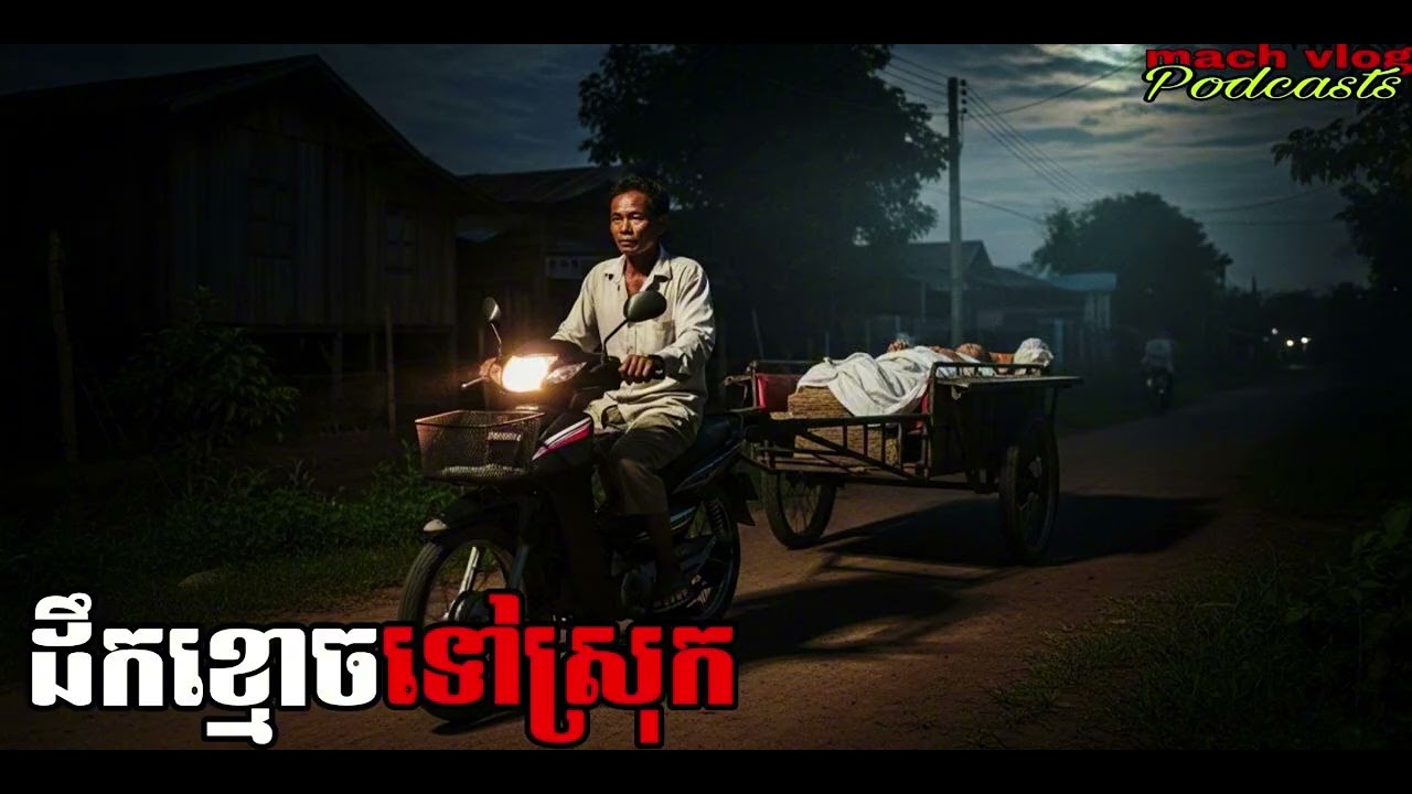ដឹកខ្មោចពេលយប់ |mach vlog| រឿងខ្មោច#ដំណាល់ខ្មោច#Ghosts Stories Podcasts#horror#movie#video#podcast