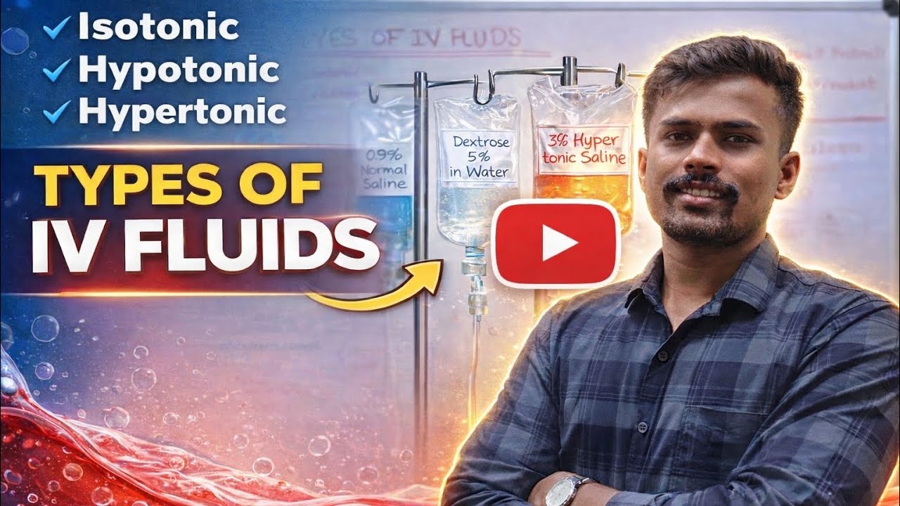 TYPES OF IV FLUIDS EXPLAINED... DAY8/30