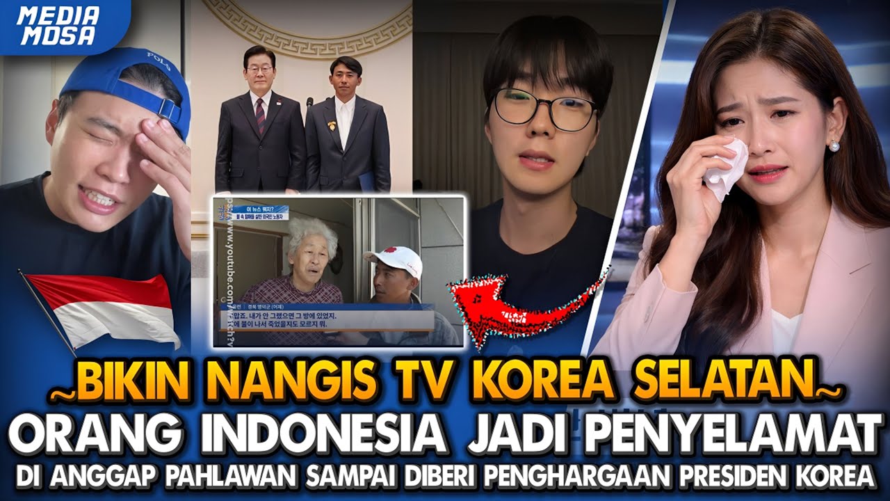 Bikin Nangis TV Korea ! Kebaikan Hati Orang Indonesia Bikin Terharu-Orang Korea Saja Tidak Begini