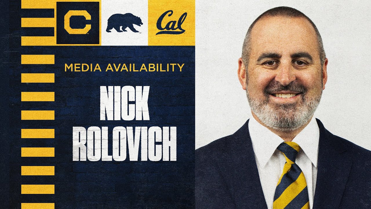 Cal Football: Interim Head Coach Nick Rolovich Media Availability (12.09.2025)