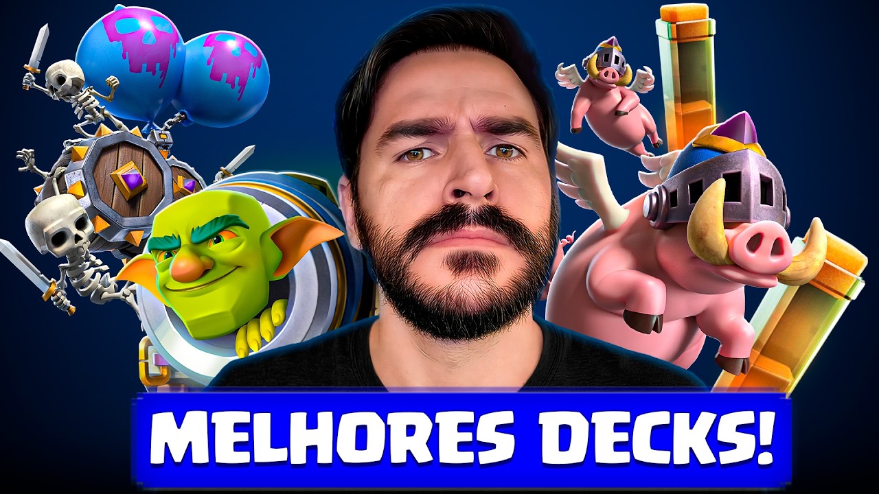 Top 10 Melhores DECKS do Clash Royale (Dezembro 2025)
