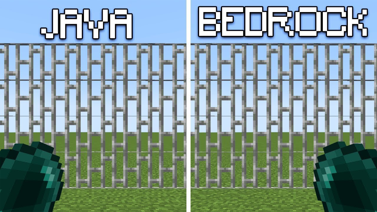 MINECRAFT JAVA VS BEDROCK