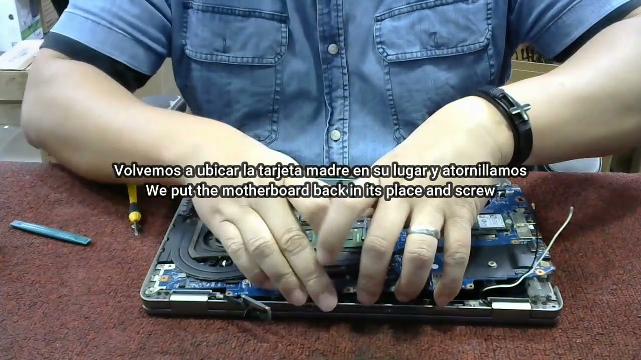 REEMPLAZO DE TECLADO EN DELL LATITUDE 5420